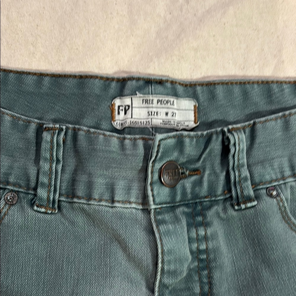 Free People Blue Denim Jeans